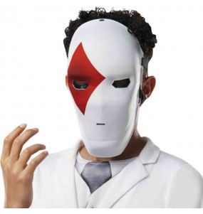 Maschera Wild Card Red di Fortnite per poter completare il tuo costume Halloween e Carnevale