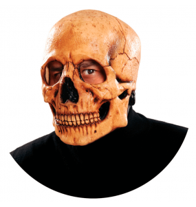 Maschera cranio di scheletro per poter completare il tuo costume Halloween e Carnevale