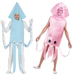 Costumi di coppia Calamari