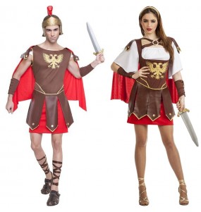 L'originale e divertente coppia di Centurioni romani per travestirsi con il proprio compagno