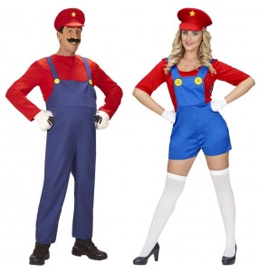 Costumi di coppia Mario Bros