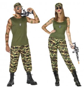 Costumi di coppia Militari
