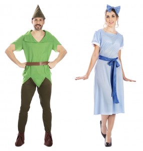 Costumi di coppia Peter Pan e Wendy
