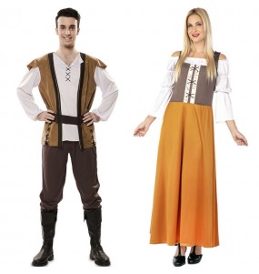 Costumi di coppia Locandieri medievali