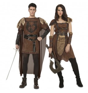 L'originale e divertente coppia di Robb e Sansa Stark Il Trono di Spade per travestirsi con il proprio compagno