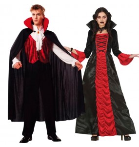 Costumi di coppia Vampiri misteriosi