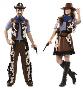 L'originale e divertente coppia di Cowboy cannonieri per travestirsi con il proprio compagno