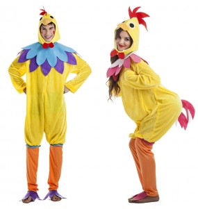 Costumi di coppia Gallo e gallina