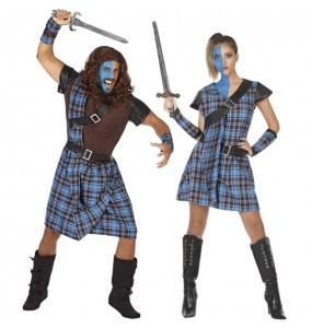 Costumi di coppia Guerrieri scozzesi