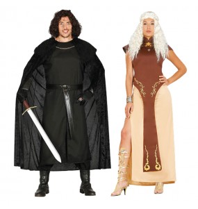 L'originale e divertente coppia di Jon Snow e Daenerys Targaryen per travestirsi con il proprio compagno