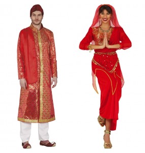 Costumi di coppia Re indù