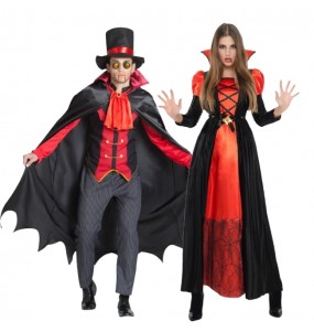 L'originale e divertente coppia di Vampiri Dracula per travestirsi con il proprio compagno