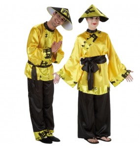 L'originale e divertente coppia di Cinesi gialli per travestirsi con il proprio compagno