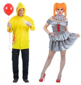 Costumi di coppia Georgie e il clown IT