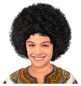 Parrucca afro per bambini per completare il costume