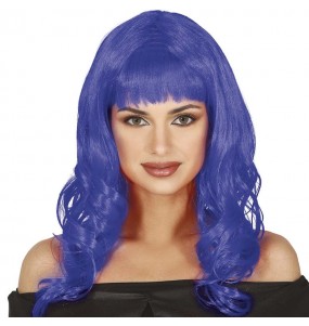 Barbie parrucca blu per completare il costume