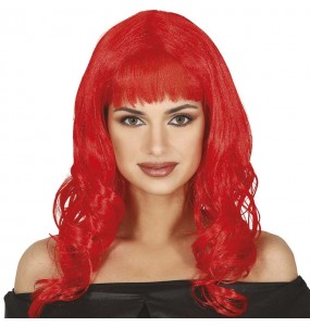 Parrucca di Barbie con capelli rossi per completare il costume