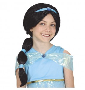 Parrucca da Jasmine per bambina per completare il costume
