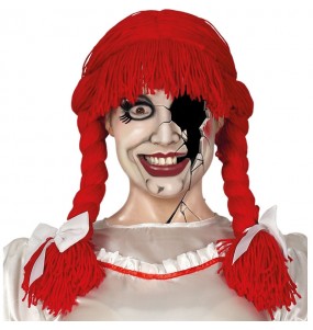 La più divertente Parrucca lana rossa per feste in maschera