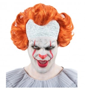 Parrucca clown Pennywise IT per completare il costume di paura