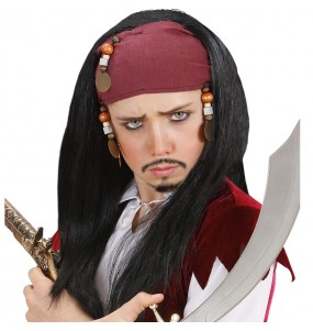 Parrucca da pirata per bambini per completare il costume