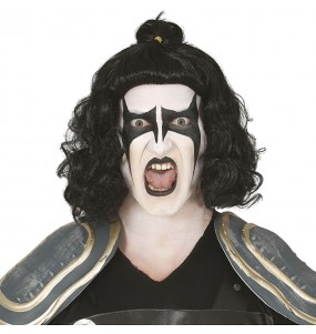 Parrucca da rocker Kiss per completare il costume