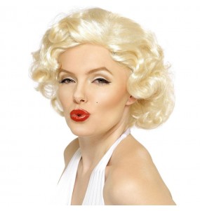 La più divertente Parrucca bionda Marilyn Monroe per feste in maschera