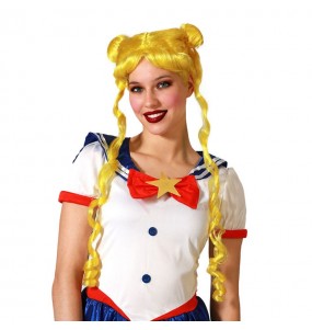 Parrucca bionda Sailor Moon per completare il costume