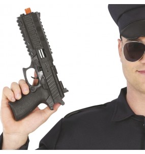 Pistola per agenti di polizia per completare il costume