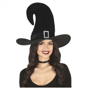 Cappello Strega Elegante nero per completare il costume di paura