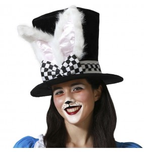 Cappello da coniglio di Alice per completare il costume