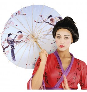 Parasole da geisha per completare il costume