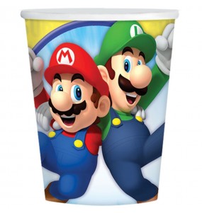 Bicchieri Super Mario da festa