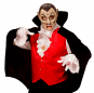 Maschera vampiro a bocca aperta per poter completare il tuo costume Halloween e Carnevale