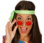 I più divertenti Occhiali fiori hippie per feste in maschera