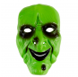Maschera strega verde per poter completare il tuo costume Halloween e Carnevale