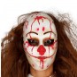 Maschera pagliaccio omicida per poter completare il tuo costume Halloween e Carnevale