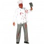 Travestimento Cuoco zombie adulti per una serata ad Halloween 
