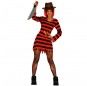 Costume Freddy Krueger donna per una serata ad Halloween