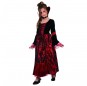 Vestito Vampira gotica deluxe bambine per una festa ad Halloween