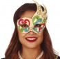 Maschera colori veneziani per poter completare il tuo costume Halloween e Carnevale