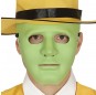 Maschera neutra verde per poter completare il tuo costume Halloween e Carnevale