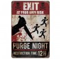 Poster di Purge Night Danger per Halloween