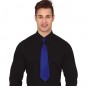 Cravatta singola blu per completare il costume