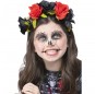 Cerchietto Catrina del Giorno dei Morti per bambini per completare il costume di paura