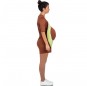 Costume da Avocado in gravidanza per donna perfil