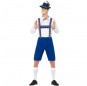 Costume da Tedesco Oktoberfest Blu per uomo