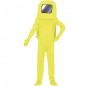 Costume da Astronauta Among us giallo per uomo