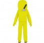 Costume da Astronauta Among us giallo per bambino dorso
