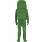 Costume da Astronauta Among us verde per uomo dorso